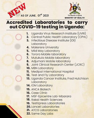 uganda drops covid testing|Press Statement .